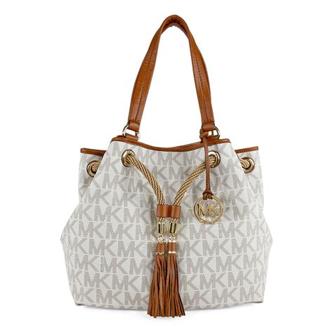 michael kors marina tote vanilla|MICHAEL Michael Kors Marina Large East.